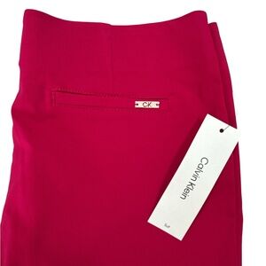 Calvin Klein Pink Stretch Ankle Pants Women’s 12 NWT